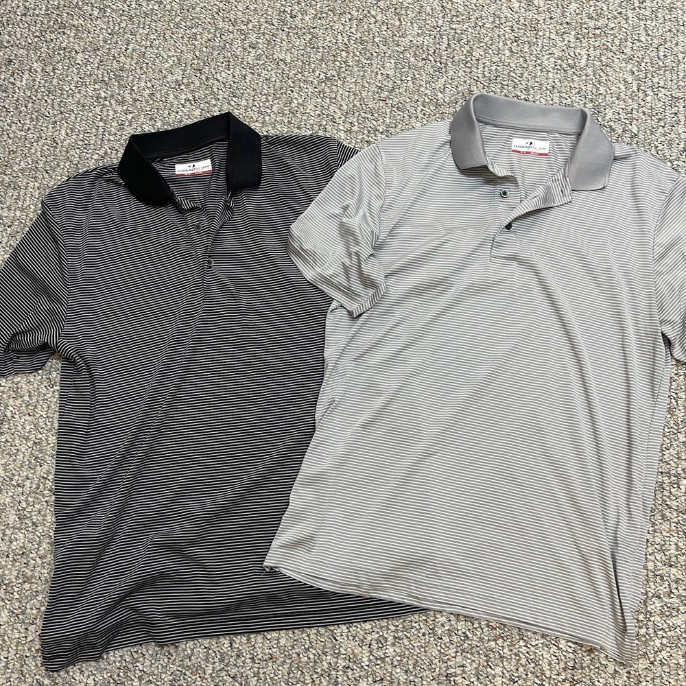 2=GRAND SLAM MENS GOLF SHIRTS
